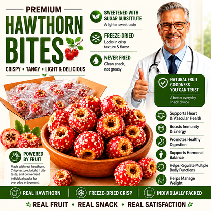 Zero Sugar Freeze Dried Hawthorn Bites-Zuckerberg