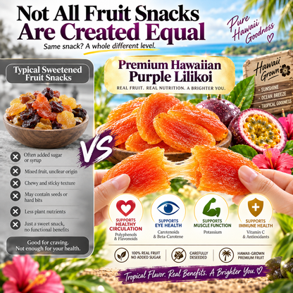 Premium Hawaiian Purple Lilikoi – Seedless Dried Passion Fruit-II