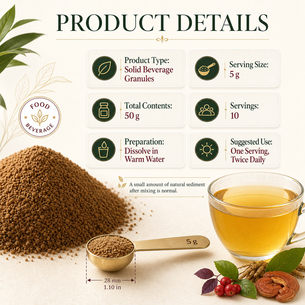 Daily Herbal Support for Heart & Circulation-JX