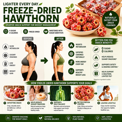 Zero Sugar Freeze Dried Hawthorn Bites-Zuckerberg