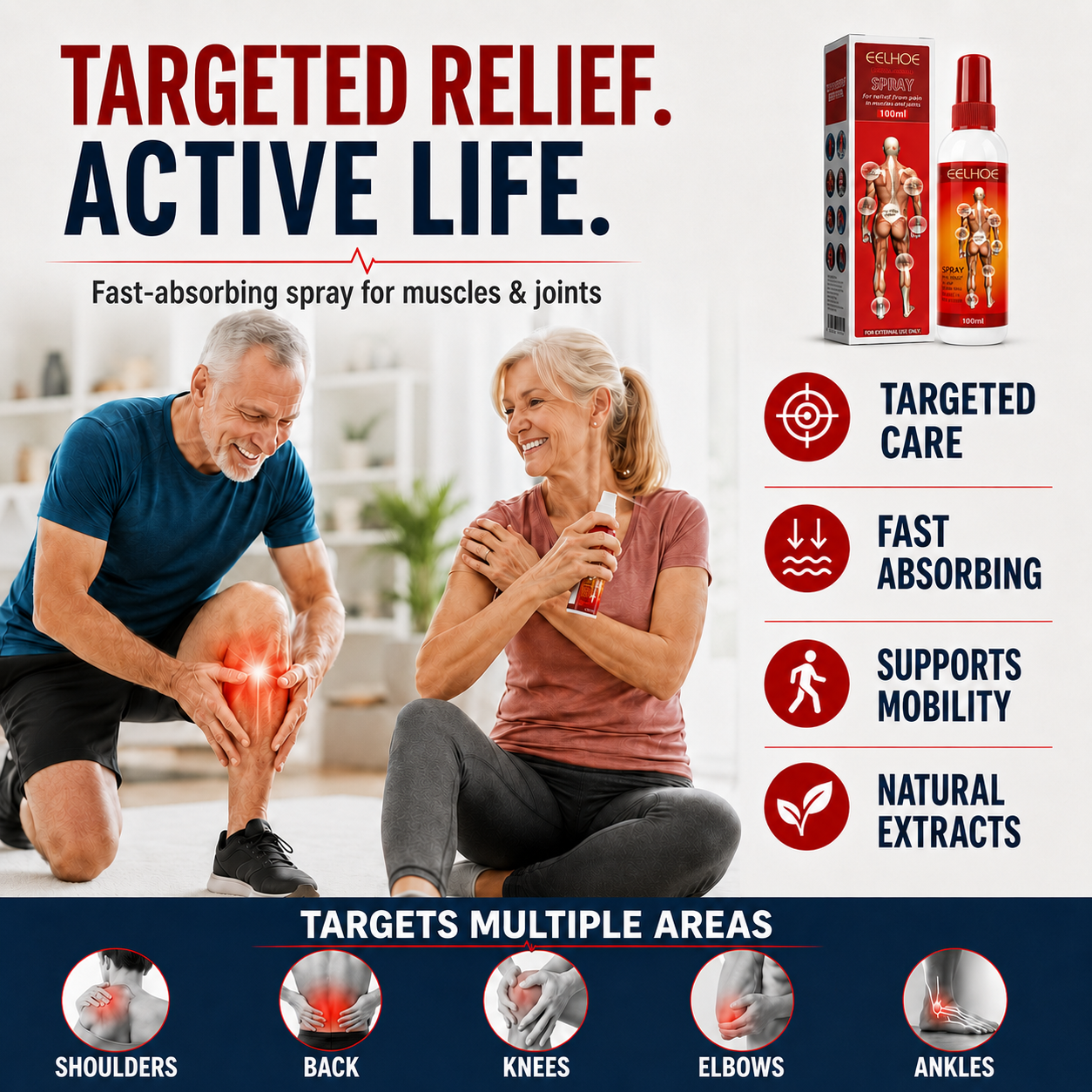 Walk Without Knee & Hip Pain In 90 Days-JX