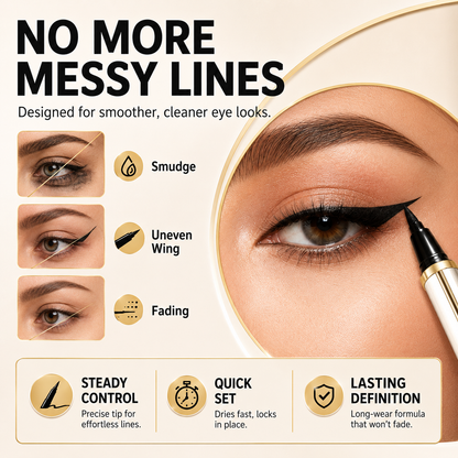 Waterproof Liquid Eyeliner Pen-Zuckerberg