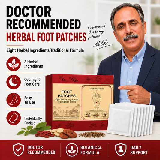 Herbal Foot Patches – Overnight Relaxing Foot Care Patches-Zuckerberg