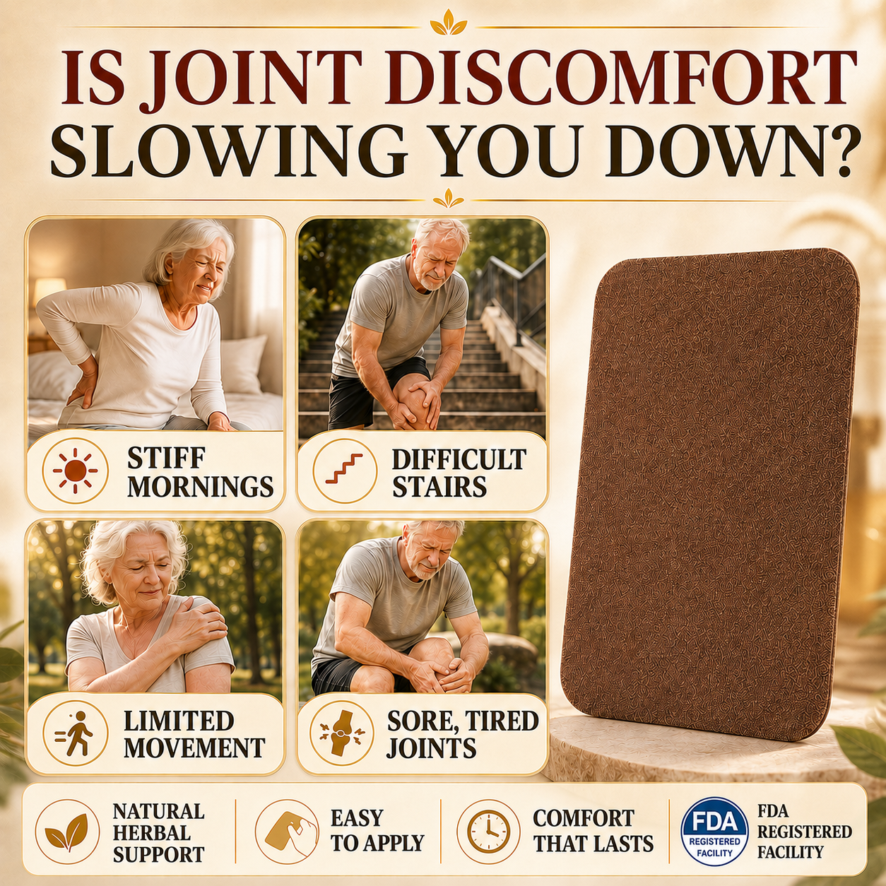 Move Through Your Day with Greater Comfort-JX